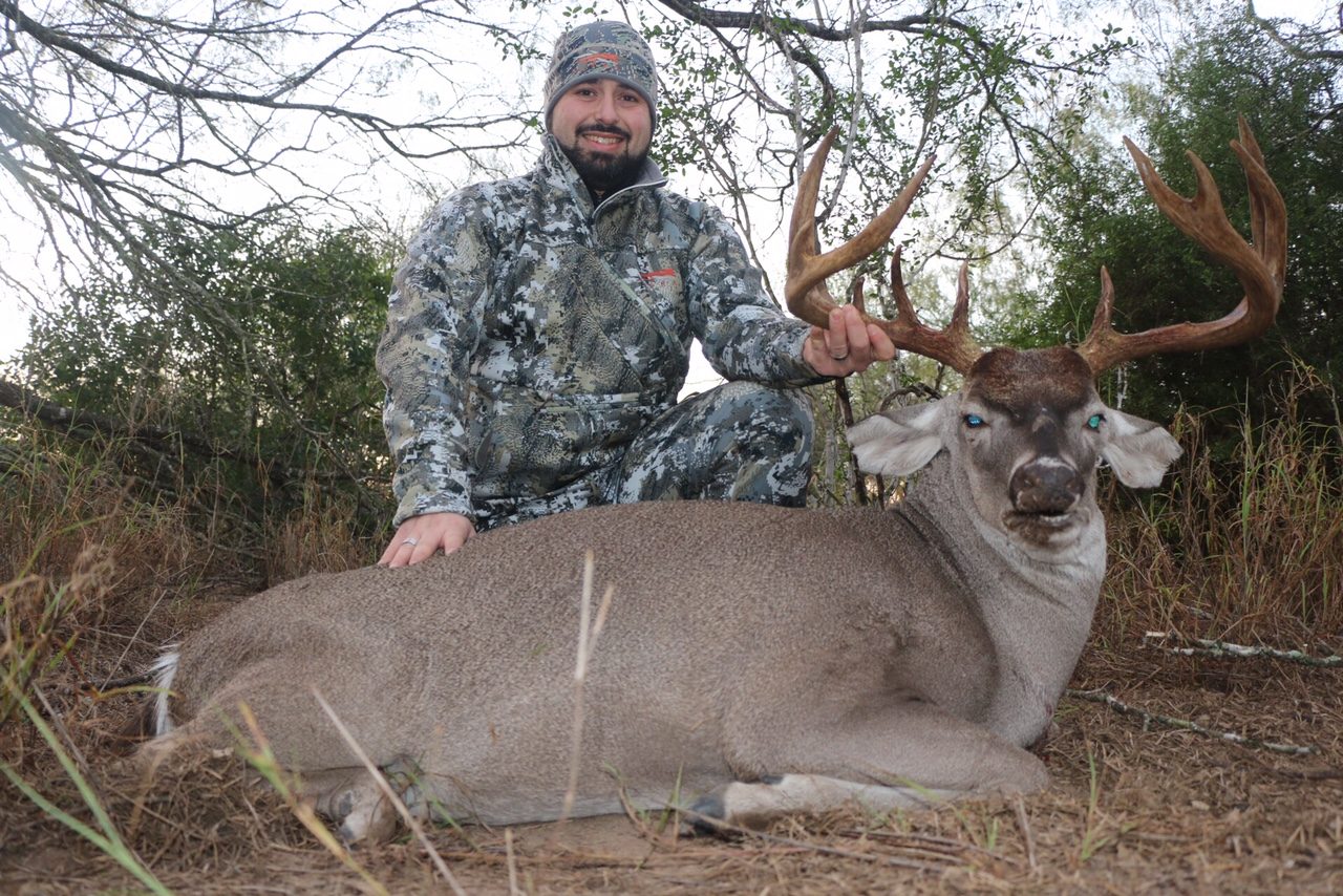 South Texas whitetail taken with Double Shot Outfitters